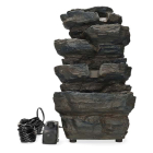 Ubbink Waterornament voor tuin | Ubbink | 350 ltr/u (20x26x42 cm, 4 leds, Polyresin) 1387168 K170130338 - 2
