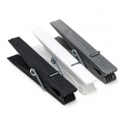 Ultra Clean Wasknijpers | 24 stuks (Kunststof, Wit/Zwart/Grijs) 836320150 WK1000040 K081000069 Ultra Clean Wasknijpers | 24 stuks (Kunststof, Wit/Zwart/Grijs) 836320150 WK1000040 K081000069