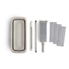 Umuzi Cleaning Dweil | Umuzi Cleaning (Zelfreinigend, Incl. 4 moppen en opvouwbare emmer) HET.UZ.0158.030.XX K010830278 - 4