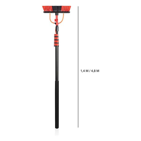 Umuzi Cleaning Wasborstel op steel | Umuzi Cleaning | Tot 4.6 meter (Uitschuifbaar, Zeepdispenser, Draaibare borstelkop) HET.UZ.0152.187.XX K170103332 - 9