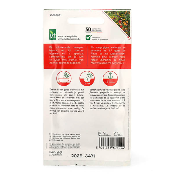 VT Bloemenmengsel Geurende Bloemen | VT (15 soorten bloemen) 50003931 K170116615 - 3