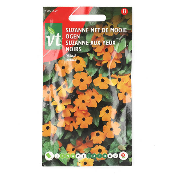 VT Bloemzaden Suzanne met de mooie ogen | VT | 5 stuks (Oranje)  V170116631 - 2