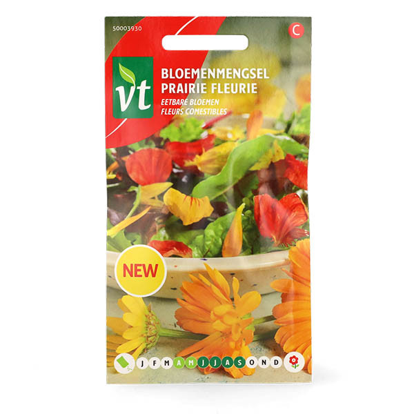 VT Bloemzaden eetbare bloemen | VT | 5 stuks (7 soorten bloemen)  V170116614 - 2