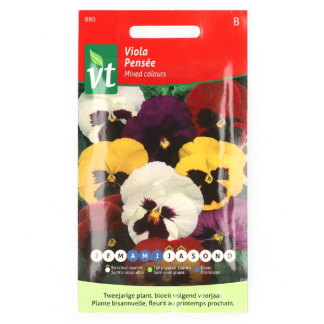 VT Bloemzaden viooltjes | VT | 5 stuks (Gemengd)  V170116633 - 2