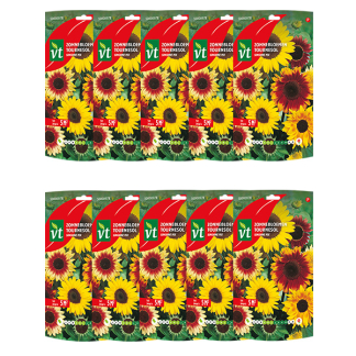 Bloemzaden zonnebloem | VT | 10 stuks (Gemengd, 5 m²)