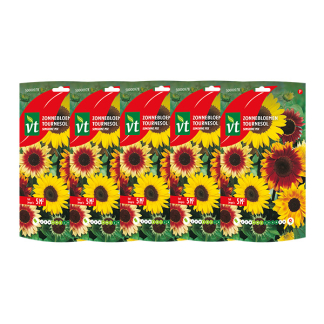 VT Bloemzaden zonnebloem | VT | 5 stuks (Gemengd, 5 m²)  V170116639 - 1