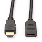 Value HDMI verlengkabel | Value | 1 meter (4K@30Hz, Verguld) 11995574 K010108008