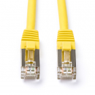 Value Netwerkkabel | Cat6 S/FTP | 0.5 meter (100% koper, LSZH, Geel) 21991222 K010608826