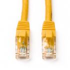 Netwerkkabel | Cat6a U/UTP | 0.5 meter (Geel)