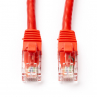 Netwerkkabel | Cat6a U/UTP | 0.5 meter (Rood)