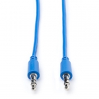 Valueline 3.5 mm jack kabel | Valueline | 1 meter (Stereo, Blauw) VLMP22000L100 K010301149