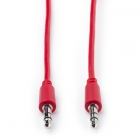 Valueline 3.5 mm jack kabel | Valueline | 1 meter (Stereo, Rood) VLMP22000R100 K010301164