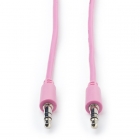 Valueline 3.5 mm jack kabel | Valueline | 1 meter (Stereo, Roze) VLMP22000P100 K010301159