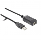 Valueline Actieve USB 2.0 verlengkabel 5 meter VLCRP6005 K040200004 Valueline Actieve USB 2.0 verlengkabel 5 meter VLCRP6005 K040200004
