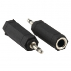 Valueline Adapter jack 3.5 mm mono mannelijk - jack 6.35 mm mono vrouwelijk AC-004 K050301007 Valueline Adapter jack 3.5 mm mono mannelijk - jack 6.35 mm mono vrouwelijk AC-004 K050301007