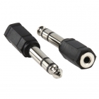 Valueline Adapter jack 3.5 mm stereo vrouwelijk - jack 6.35 mm stereo mannelijk AC-007 K050301205 Valueline Adapter jack 3.5 mm stereo vrouwelijk - jack 6.35 mm stereo mannelijk AC-007 K050301205