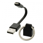 Valueline Apple Lightning kabel | 0.1 meter (Sleutelhanger, Zwart) VLMP39300B0.10 K010901185 Valueline Apple Lightning kabel | 0.1 meter (Sleutelhanger, Zwart) VLMP39300B0.10 K010901185