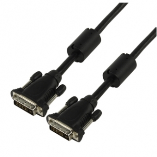 Valueline DVI-I kabel | Valueline | 10 meter (Dual Link, 100% koper, Zwart) VLCP32050B100 K010406103 - 