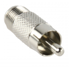 Valueline F-connector vrouwelijk - RCA (Tulp) mannelijk adapter FC-024 K050408103 Valueline F-connector vrouwelijk - RCA (Tulp) mannelijk adapter FC-024 K050408103