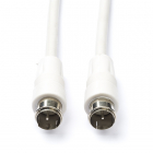 Valueline F-quick connector kabel - Valueline - 1.5 meter (Wit) VLSP41300W15 K010408421