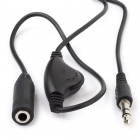 Valueline JACK 3.5 mm stereo verlengkabel met volume regelaar 1 meter VLAP22090B10 K010301550 Valueline JACK 3.5 mm stereo verlengkabel met volume regelaar 1 meter VLAP22090B10 K010301550
