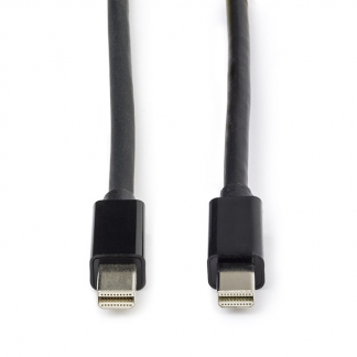 Valueline Mini DisplayPort kabel 1.1 - Valueline - 3 meter (Full HD, Zwart) VLCP37500B30 K010403102 - 1