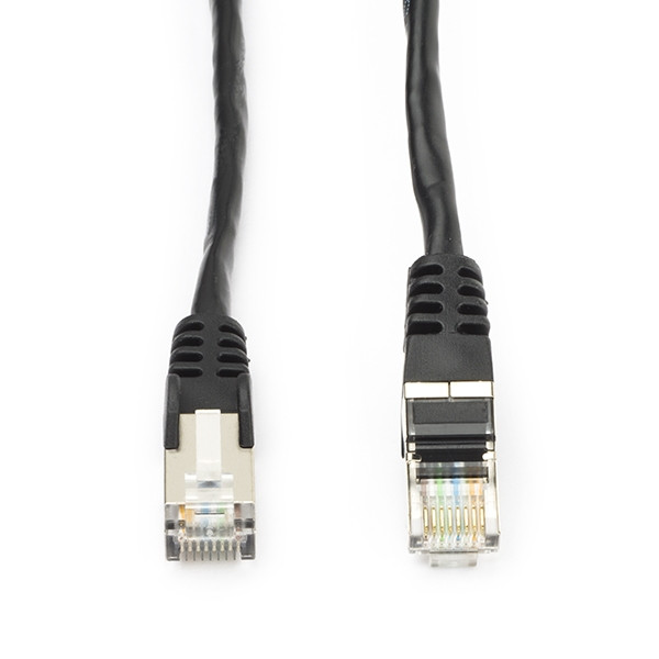 Valueline Netwerkkabel |  Cat5e F/UTP | 0.5 meter (100% koper, Zwart) VLCP85110B050 K010601525 - 1