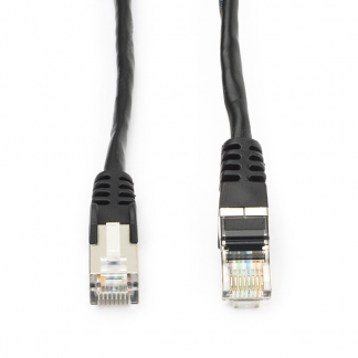 Valueline Netwerkkabel |  Cat5e F/UTP | 0.5 meter (100% koper, Zwart) VLCP85110B050 K010601525 - 1
