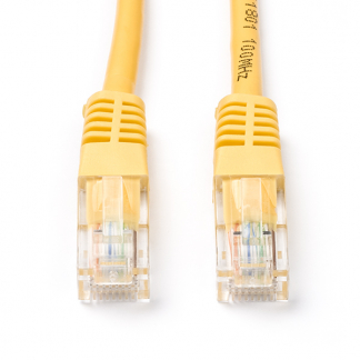 Valueline Netwerkkabel | Cat5e U/UTP | 2 meter (Geel) VLCT85000Y20 K010600263 - 