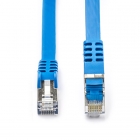 Valueline Netwerkkabel - Cat6 F/UTP - 5 meter (100% koper, Plat, Blauw) VLCP85230L500 K010606791 Valueline Netwerkkabel - Cat6 F/UTP - 5 meter (100% koper, Plat, Blauw) VLCP85230L500 K010606791