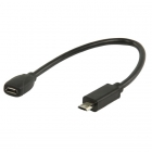 Valueline Samsung MHL-adapterkabel 0,2 meter (11 pins) VLMP60900B020 K011008000 Valueline Samsung MHL-adapterkabel 0,2 meter (11 pins) VLMP60900B020 K011008000