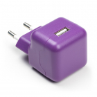 Valueline USB oplader - Valueline - 1 poort (USB A, 2.1A, Hoge kwaliteit, Paars) VLMP11955U K120200006 Valueline USB oplader - Valueline - 1 poort (USB A, 2.1A, Hoge kwaliteit, Paars) VLMP11955U K120200006