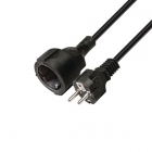 Valueline Verlengsnoer - Valueline - 2 meter VLEP10200B20 K010806017 Valueline Verlengsnoer - Valueline - 2 meter VLEP10200B20 K010806017