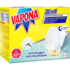 Muggenstekker | Vapona | 3 in 1 (Tot 45 dagen bescherming)