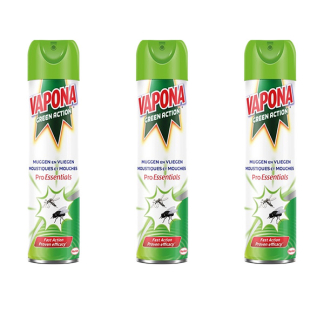 Vapona Vliegende insectenspray | Vapona | 400 ml | 3 stuks  V170111488