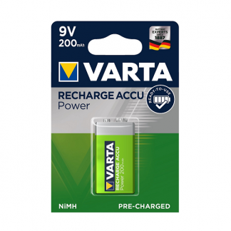 Varta Oplaadbare 9V batterij - Varta (NiMH, 200 mAh) 56722101401 K105005208 - 