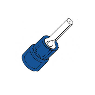 Velleman Adereindhuls | Velleman | Blauw (1.5 - 2.5 mm², 10 stuks) FBPC K060803003 - 1