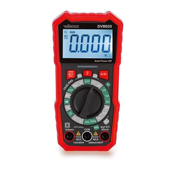 Velleman Digitale multimeter | Velleman (CAT III 600V, NCV) DVM020 K170114423 - 1