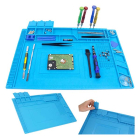 Velleman Soldeermat | Velleman | 450 x 300 mm (Antistatisch, Siliconen, Vakken, Magnetische zones) AS11 K100906080 - 6