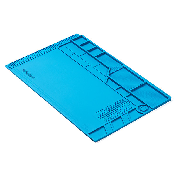 Velleman Soldeermat | Velleman | 550 x 350 mm (Antistatisch, Siliconen, Vakken, Magnetische zones) AS12 K100906081 - 1