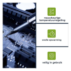 Velleman Soldeerstation | Velleman | VTSS7 (Analoog, 160 - 480°C, 48W) VTSS7 K100908039 - 5