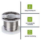 Velleman Soldeertin | Velleman (Ø 1 mm, 100 gram) SOLD100G K100910018 - 4