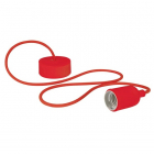 Vellight Pendel | Vellight (E27, Siliconen, Rood) LAMPH01R K150204295 - 1