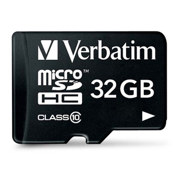 Verbatim Micro SDHC kaart met adapter | Verbatim | 32 GB (Premium, Class 10) 44083 K170301117 - 2