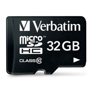 Verbatim Micro SDHC kaart met adapter | Verbatim | 32 GB (Premium, Class 10) 44083 K170301117 - 2