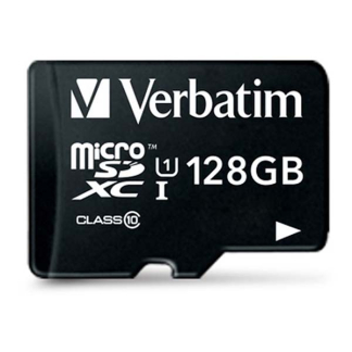 Verbatim Micro SDXC kaart met adapter | Verbatim | 128 GB (Premium, Class 10) 44085 K170301112 - 2