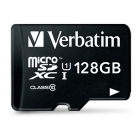 Verbatim Micro SDXC kaart met adapter | Verbatim | 128 GB (Premium, Class 10) 44085 K170301112 - 2