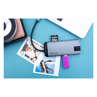 Verbatim Micro SDXC kaart met adapter | Verbatim | 256 GB (Pro, Class 10, Water- en schokbestendig) 47045 K170301114 - 3