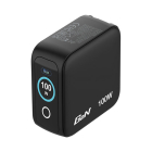 Verbatim Reisoplader | Verbatim | Mini GaN Charger | Type A, C en G | 3 poorten | 100W | (1x USB A, 2x USB C, Scherm) 30239 K050801130 - 2