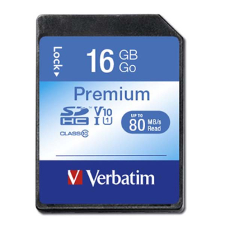 Verbatim SDHC kaart | Verbatim | 16 GB (Class 10) 43962 K170301010 - 1